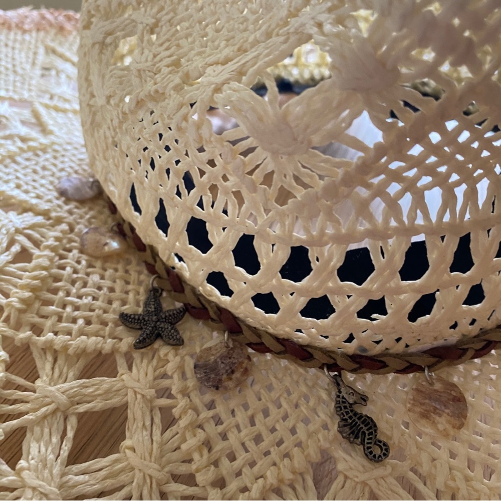 Cowboy hat women’s size M Down n Dirty beach coastal cowgirl l summer - Picture 4 of 6